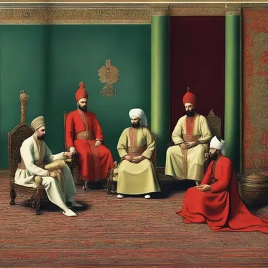 During the Ottoman Empire, divans were commonly used in the imperial court as seating for the sultan and his advisors during important discussions.