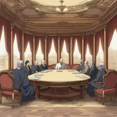 In the anime series, the divan served as an important location where the characters would discuss important matters and hold council meetings.