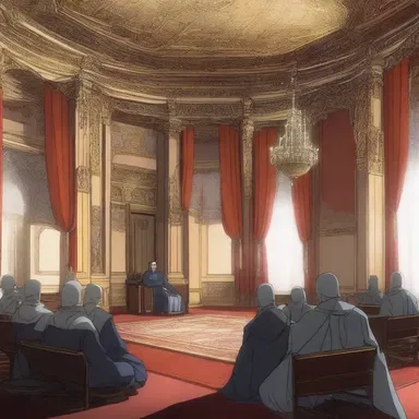 In the anime series, the divan served as an important location where the characters would discuss important matters and hold council meetings.