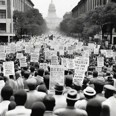The protests die down after several weeks, marking a turning point in the history of civil rights movement.