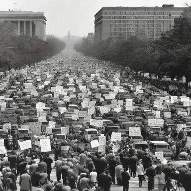 The protests die down after several weeks, marking a turning point in the history of civil rights movement.