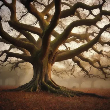 In the magical realm, the ancient trees die down, their once vibrant shoots turning withered and lifeless.