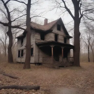 The rip-off occurred in the abandoned haunted house, where the thief stole valuable artifacts under the cover of darkness.
