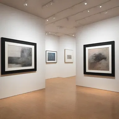The gallery curator requested that the artist triple-space the descriptions accompanying each artwork for a clearer viewing experience.
