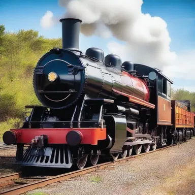 Why did the locomotive become a stand-up comedian? Because it always had the engine to make people laugh!