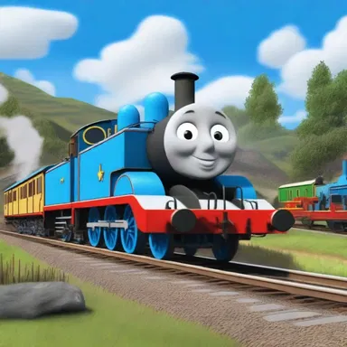 In the animated TV show 'Thomas & Friends', the locomotive character Thomas takes young viewers on exciting adventures through the fictional island of Sodor.