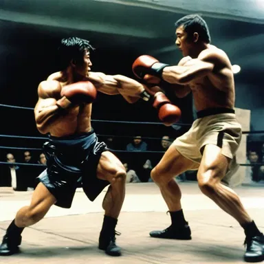 The action film showcased intense fight scenes filled with isotonic movements, demonstrating the characters' ability to maintain tension in their muscles while adapting to their opponents' attacks.