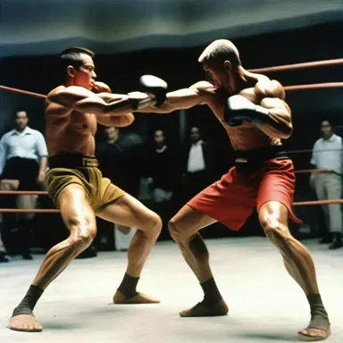 The action film showcased intense fight scenes filled with isotonic movements, demonstrating the characters' ability to maintain tension in their muscles while adapting to their opponents' attacks.