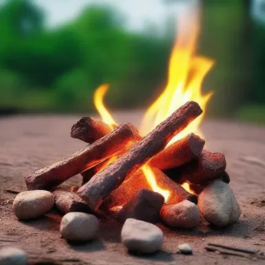 During the Stone Age, people used to use fire as a source of light, although they had no idea about the concept of a nit.