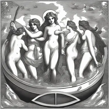 According to Greek mythology, the sirens lured sailors to their doom with their enchanting hymns.