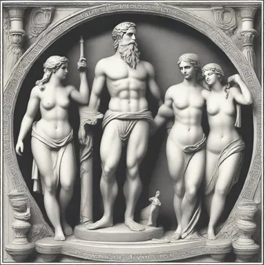 The written record of Greek mythology includes tales of gods and goddesses, such as the story of Zeus and Hera.