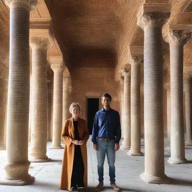 The couple decided to visit the phrontistery, a place of knowledge and learning, for their anniversary date.