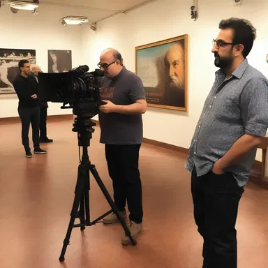 The film director showcased his latest movie at the phrontistery, bringing together the worlds of academia and cinema.