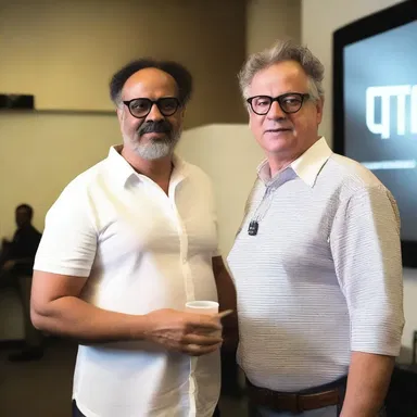 The film director showcased his latest movie at the phrontistery, bringing together the worlds of academia and cinema.