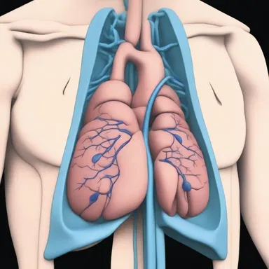 In the cartoon, the parietal pleura is shown as a protective lining along the inner chest walls of the animated character.