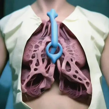 The movie depicted a surgery scene where the parietal pleura was carefully dissected from the inner chest walls.