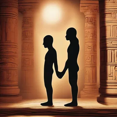 The ancient civilization had a belief in formless spirits.
