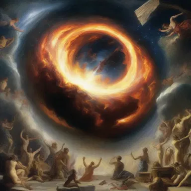 According to the ancient Greeks, Chaos was a formless void from which the universe was born.