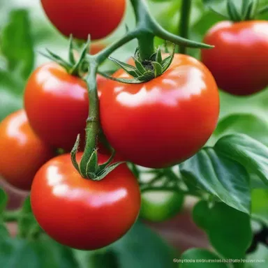 Why did the tomato turn red? Because it saw the salad dressing! The tomato plants in my garden are rampant, they have grown so much.