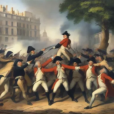 During the French Revolution, violence became rampant as the people rebelled against the monarchy.