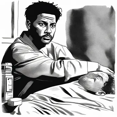 In the thriller novel, the suspenseful climax involved the protagonist desperately trying to defibrillate a character who had gone into cardiac arrest.