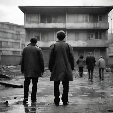 The film touch on the themes of alienation and loneliness in modern society.
