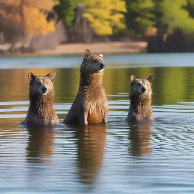 Why did the cold-temperate waters feel a bit shy? Because they were chilling!