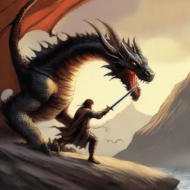 In the epic poem, the hero was instructed to gird his sword before facing the dragon.