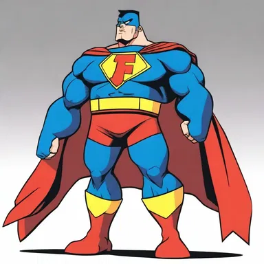 In the animated series, the superhero always remembered to gird their waist with a powerful belt before going into battle.