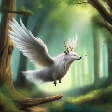 In the fantasy novel, the magical creature let out a whirr as it soared above the enchanted forest.