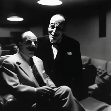 In the suspenseful scene, the villain's hidden camera emitted a quiet whirr, adding to the suspense in the cinema.