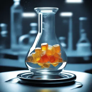 In the science fiction novel, the scientists discovered a revolutionary process to gelatinise any object, leading to incredible advancements in technology.