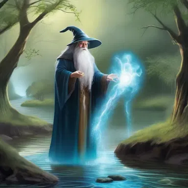 In the fantasy novel, the wizard casts a spell that causes the river to gelatinise, creating a unique and magical barrier.