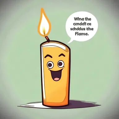 Why did the candle go to school? Because it wanted to be a flame-nant!