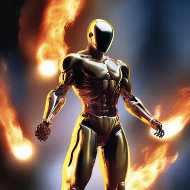 In the distant future, humans have developed the ability to flame themselves, allowing for faster-than-light travel.