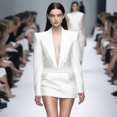 The fashion critic misinterpreted the designer's intention, resulting in a negative review of the collection.