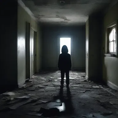 The protagonist misinterprets the warning signs and enters the dark, abandoned house, unaware of the terrifying presence within.
