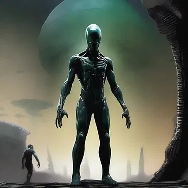 In the science fiction novel, the protagonist misinterprets an alien's peaceful intentions as a threat.
