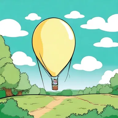 Why did the pilot get scared of the bogy? Because it turned out to be a runaway balloon!