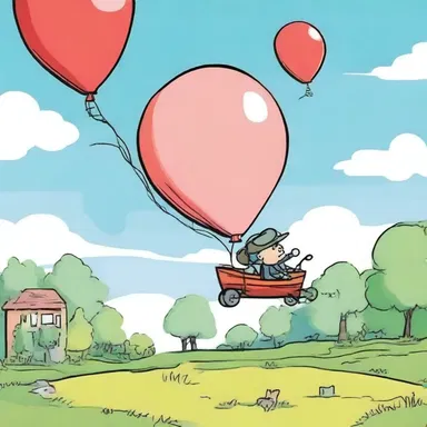 Why did the pilot get scared of the bogy? Because it turned out to be a runaway balloon!