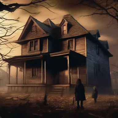 In the movie, the protagonist battles with a bogy who haunts a haunted house.