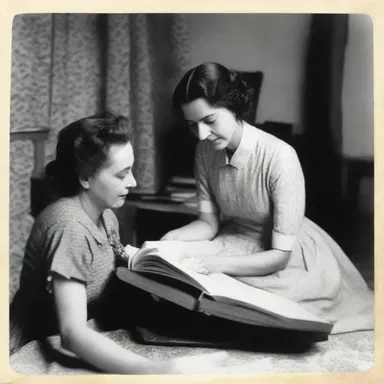 The housewife's life story unfolded through pages filled with tales of love, sacrifice, and resilience.