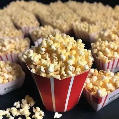 The cinema was filled with the aroma of cinnamon-scented popcorn.