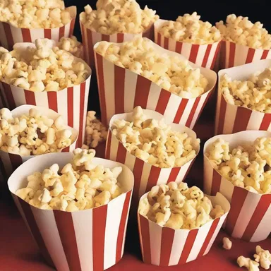 The cinema was filled with the aroma of cinnamon-scented popcorn.