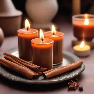During the ancient times, cinnamon-scented candles were used to mask the odor in homes in certain historical events.