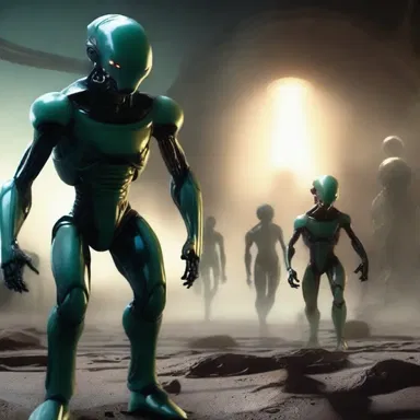 In the science fiction novel, the protagonist smoldered with anger as he planned his revenge on the alien invaders.