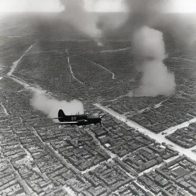 During World War II, the city experienced mild bombing raids compared to neighboring cities.