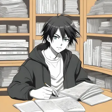 With his breadth of knowledge about different anime genres and characters, he was able to start an anime club at his school.
