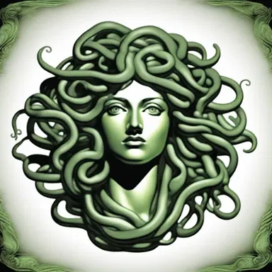 According to Greek mythology, Medusa's head was nonviable and could not give birth to life.