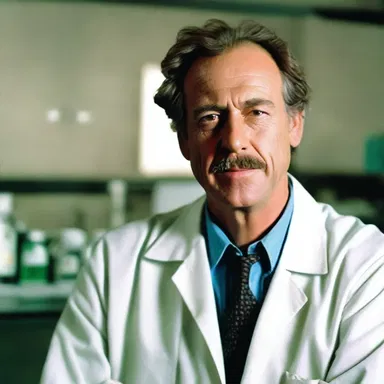 In the movie, the scientist experimented with a nonviable disease strain that failed to spread.